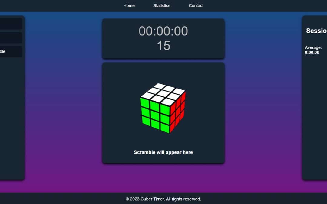 Kewber – Speed-cubing app.